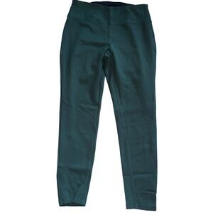 Peace and Pearls Green Women's Leggings Size Large